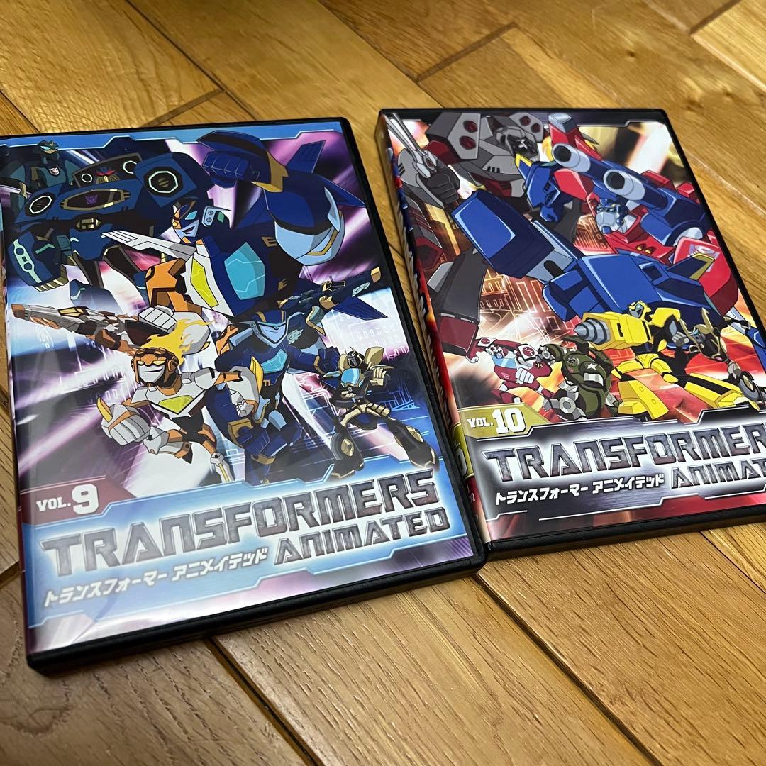 トランスフォーマー アニメイテッド 全10巻 DVD セル販売品