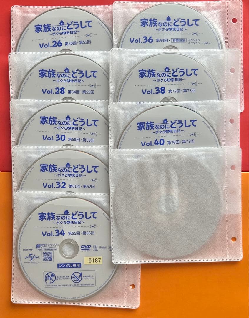 パクヒョンシク レア作品 家族なのにどうして DVD 全41巻