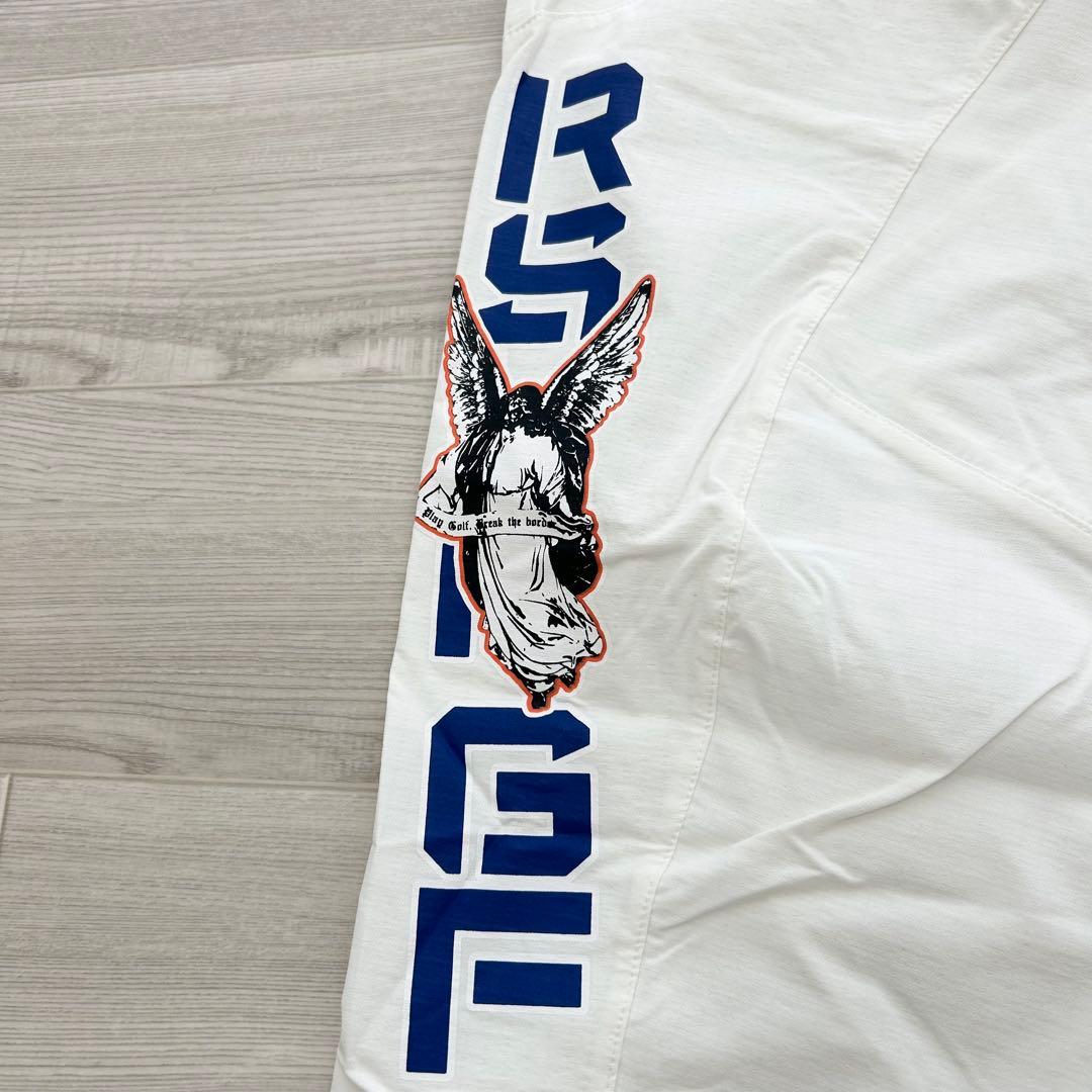 新品　ラッセルノ　パンツ　春夏　ジョガー　ナイロン　ストレッチ　ホワイト　5