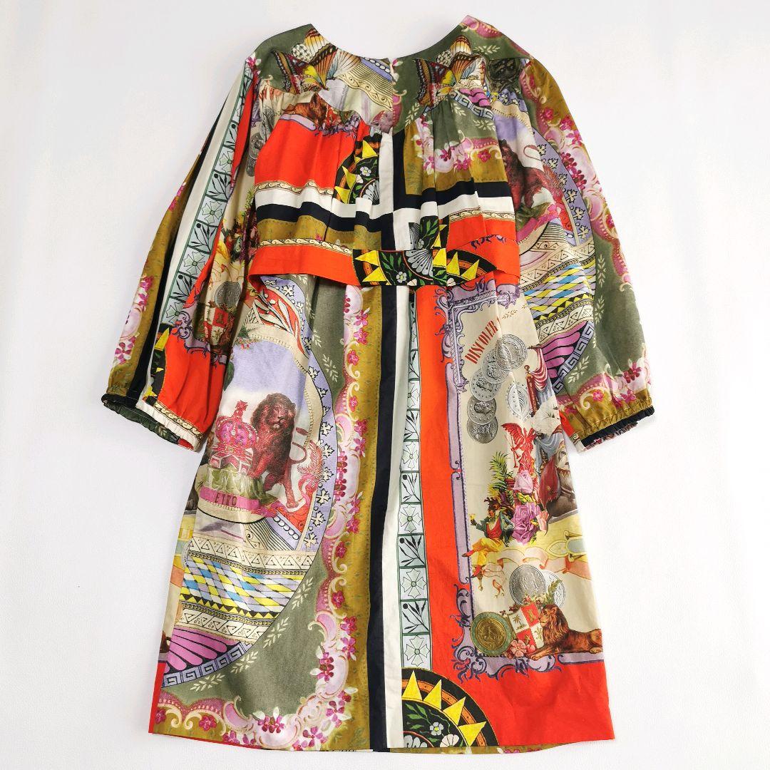 極美品✨イタリア製*ETRO*エトロ 総柄 ロングワンピース 38
