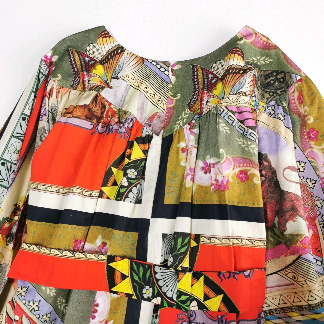 極美品✨イタリア製*ETRO*エトロ 総柄 ロングワンピース 38