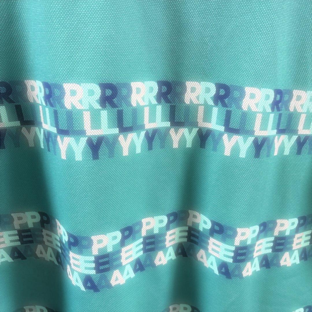 【日本製】PEARLY GATES プリント柄シャツ サイズ6