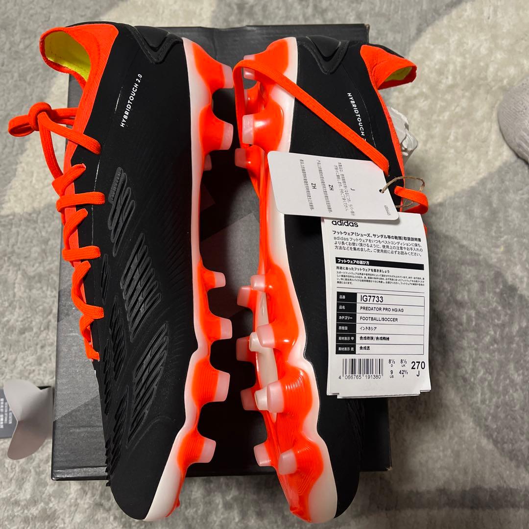 アディダス　adidas PREDATOR PRO HG/AG サイズ27.0
