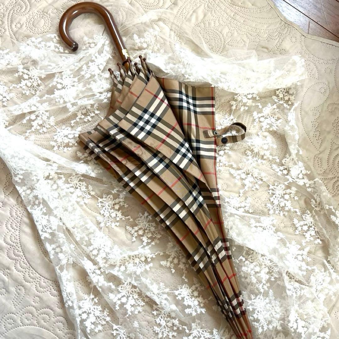 BURBERRY バーバリー ノバチェック 晴雨兼用長傘