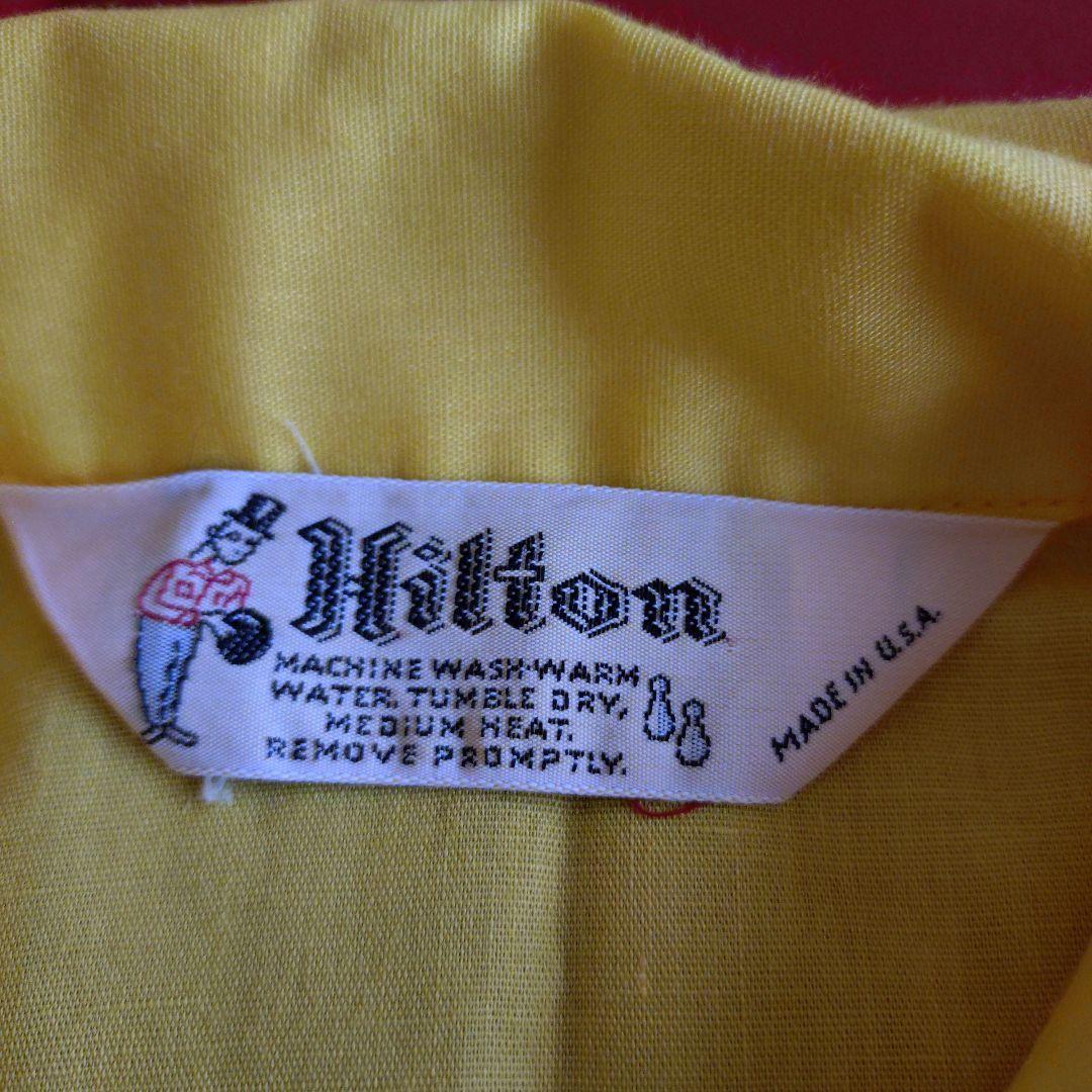 MADE IN USA Hilton 1960年代 黒タグ ヒルトン キムタク