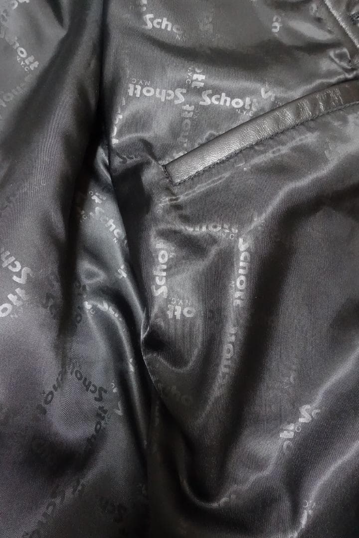 E*e様 SCHOTT　SHEEP LEATHER 1st TRACKER JA