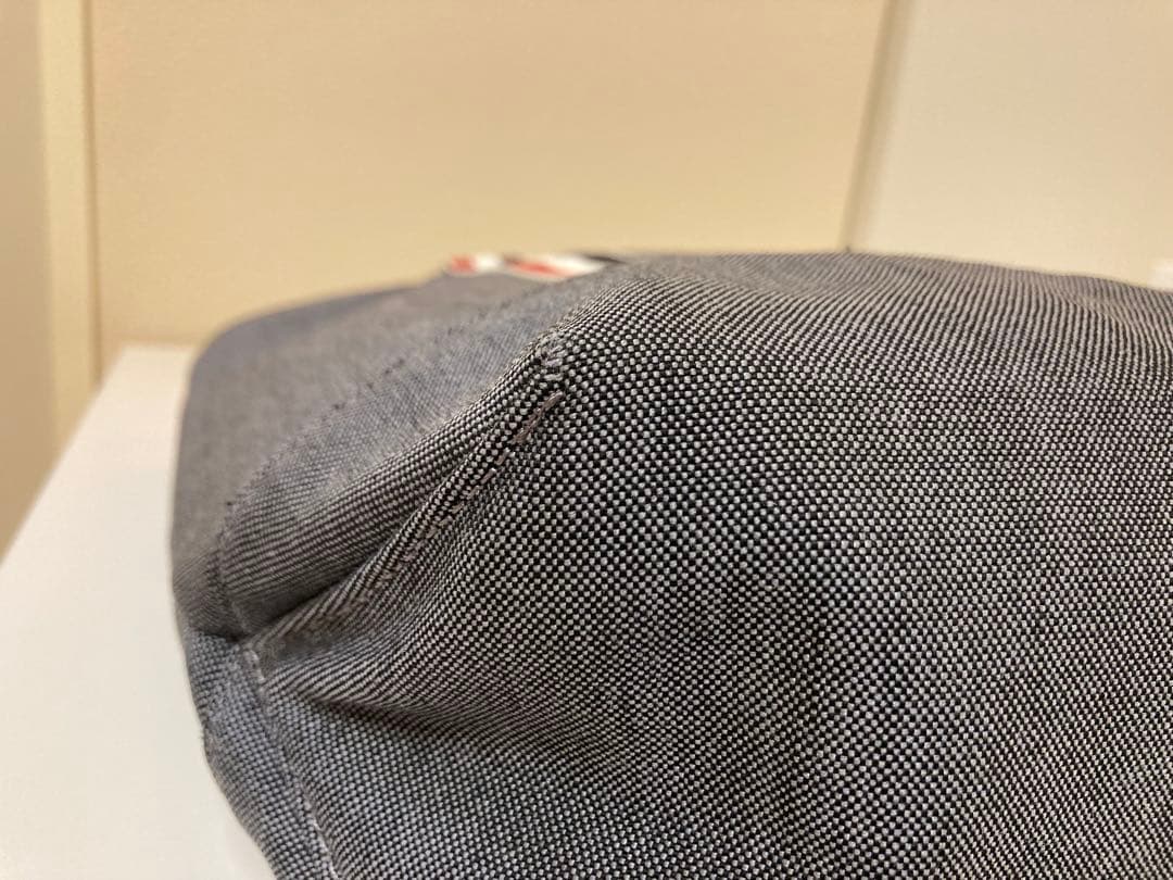 美品　希少　トムブラウン　THOM BROWNE　トートバッグ　グレー