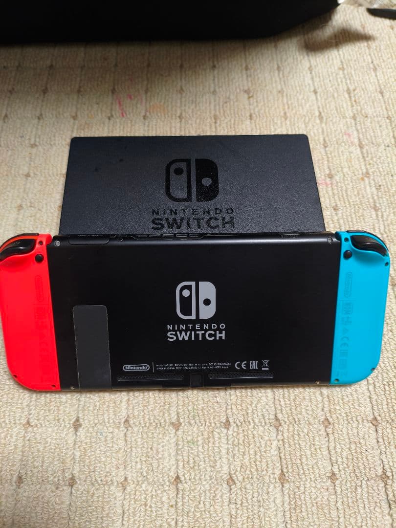 【本体動作・ジャンク】Nintendo Switch 本体・ドック・ジョイコン