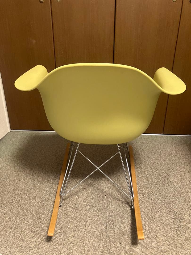 希少イームズHerman Miller ロッキングチェア ライムグリーン
