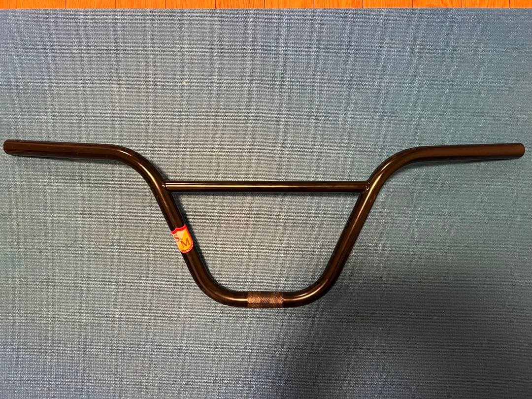 【BMX用ハンドルバー】S&M製CREDENCE 8.7″ BAR,Black.