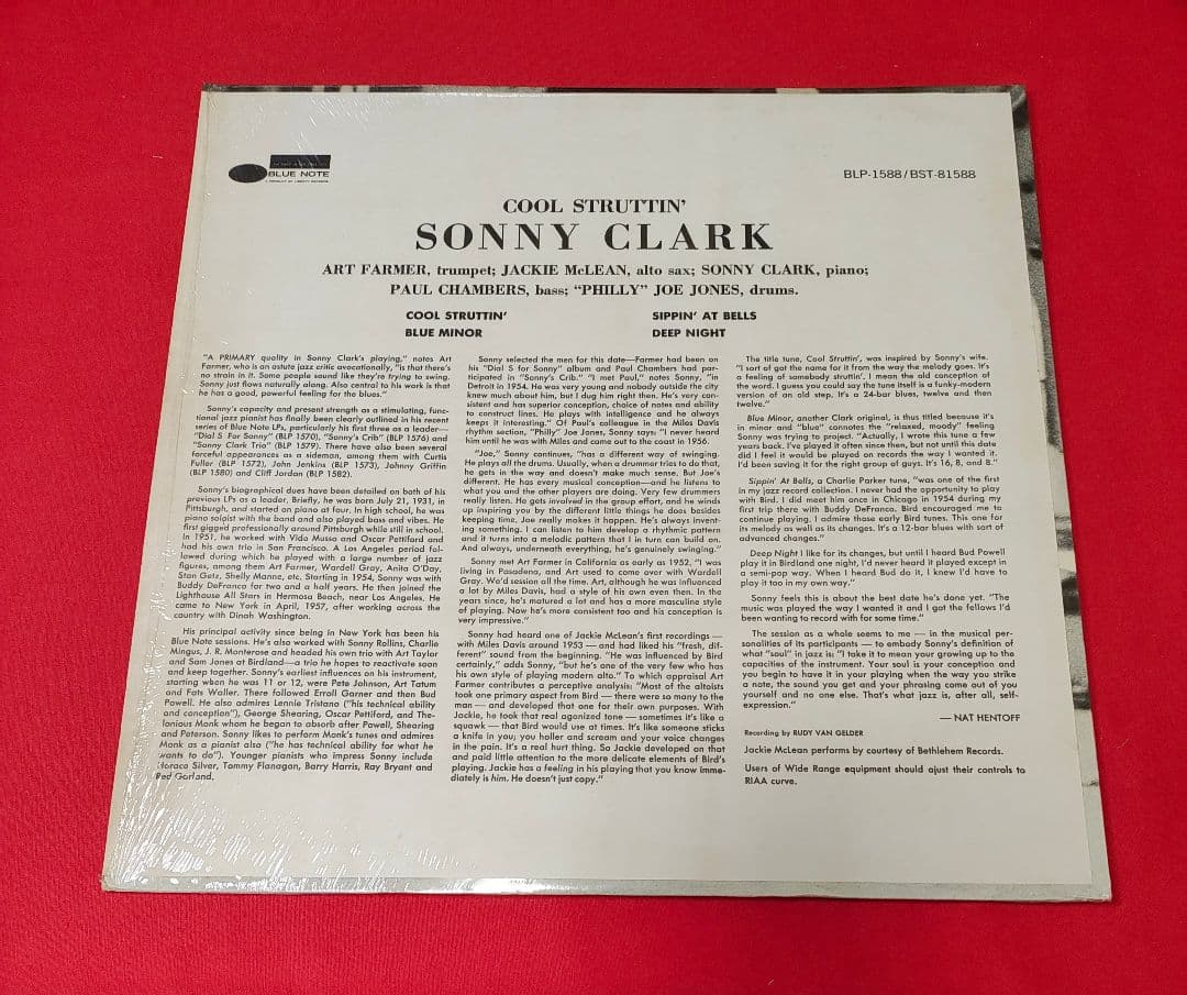 Sonny Clark / Cool Struttin ★説明不要の大名盤です。