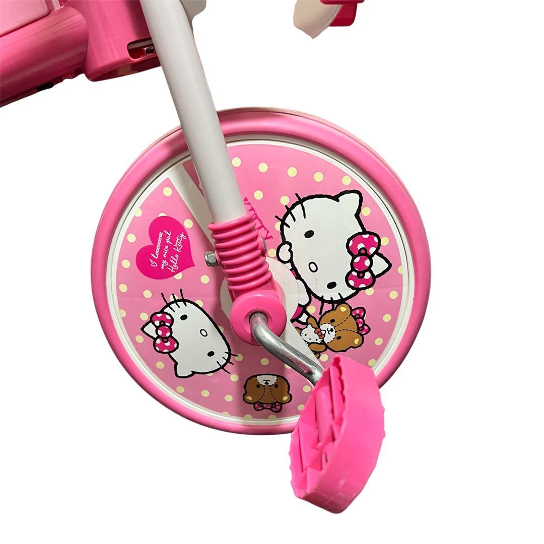 超人気　⭐️早い者勝ち⭐️おでかけ三輪車 ハローキティ 　女の子　サンリオ