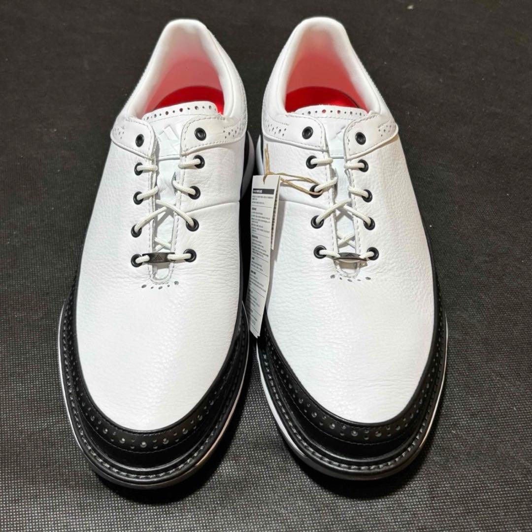 27cm adidas Golf MC80 ゴルフシューズ スパイクレス