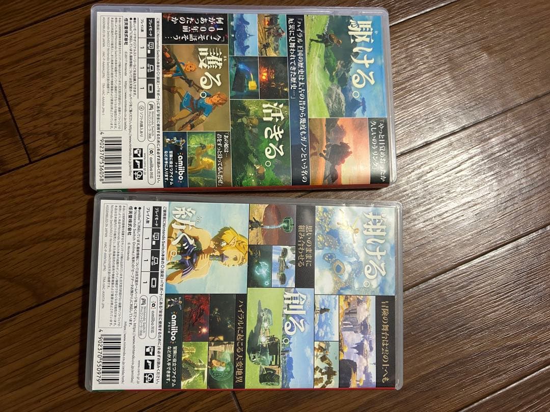 ゼルダの伝説 ブレス オブ ザ ワイルド　ティアーズオブザキングダム　セット