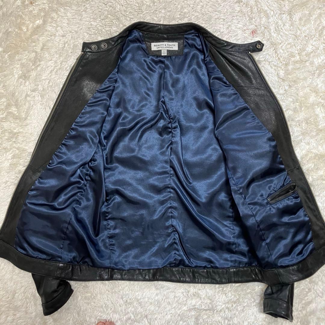beauty&youth UNITEDARROWS ライダース　シングル