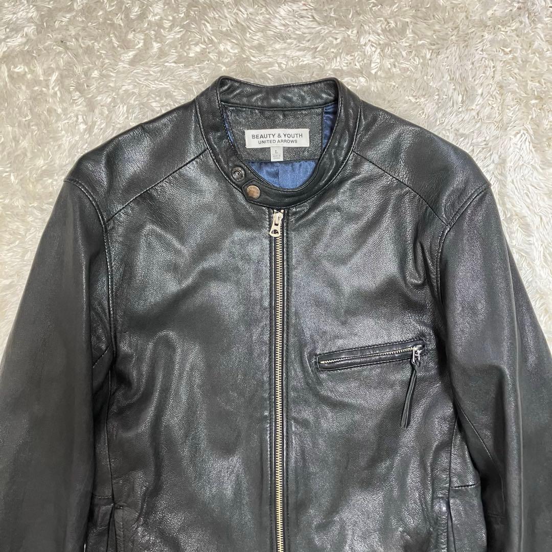 beauty&youth UNITEDARROWS ライダース　シングル