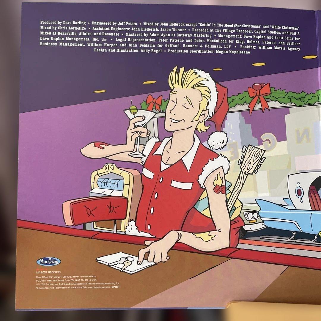 THE BRIAN SETZER ORCHESTRA ロカビリー　12インチ