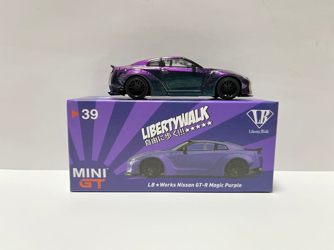 MiniGT 1/64 LB★WORKS R35 “マジックパープル” LBWK