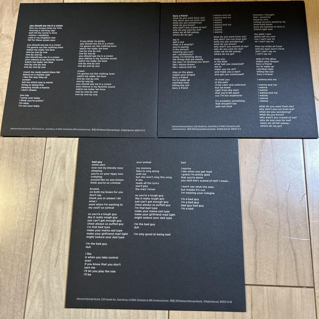 Billie Eilish【Vinyl Box Set】