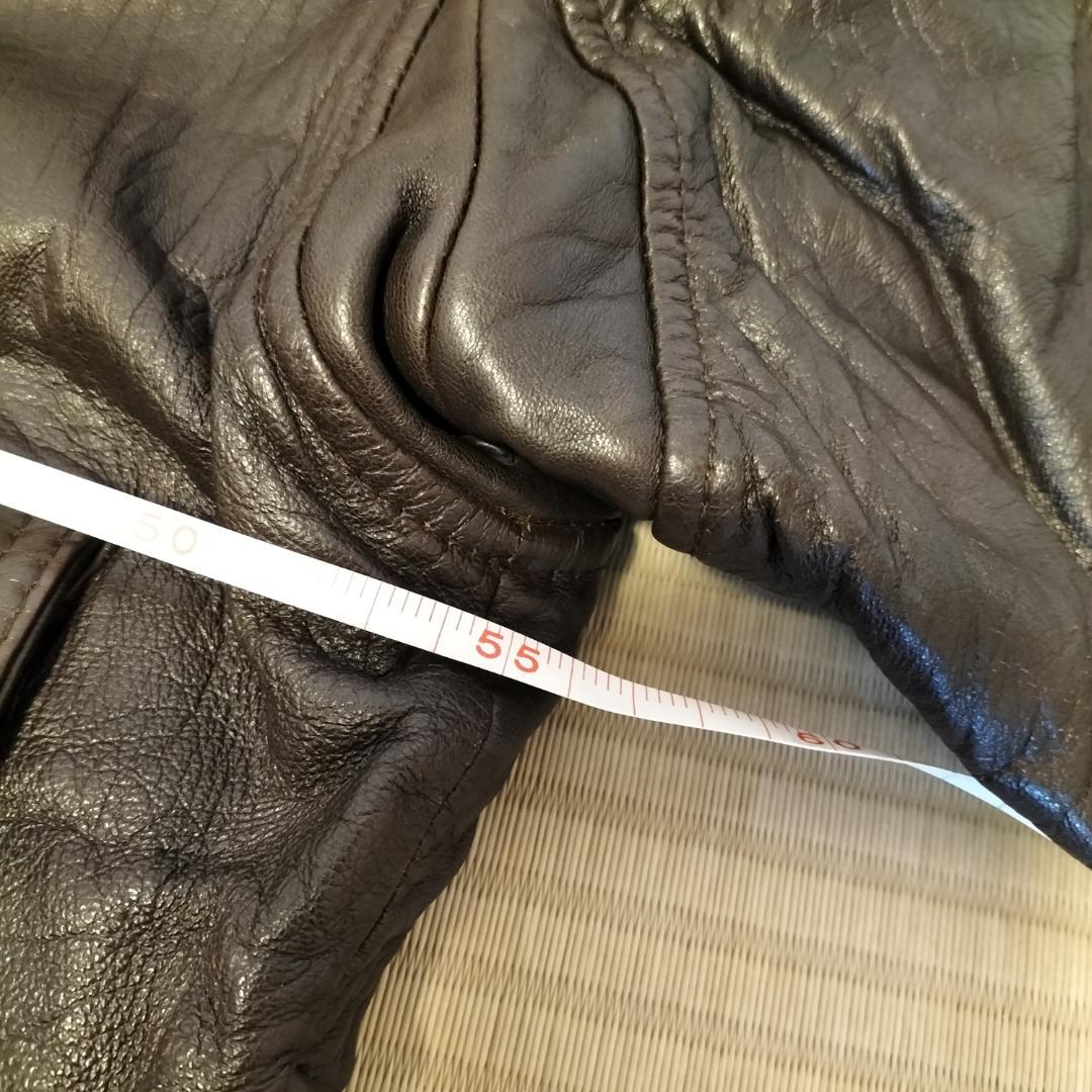leather jacket 90s vintage ボア付き