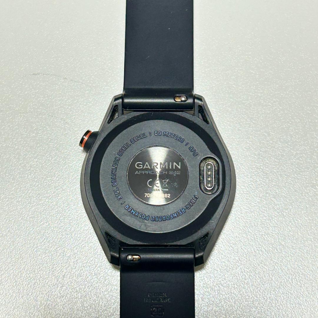 【美品✨】GARMIN APPROACH S42 GPS ゴルフウォッチ