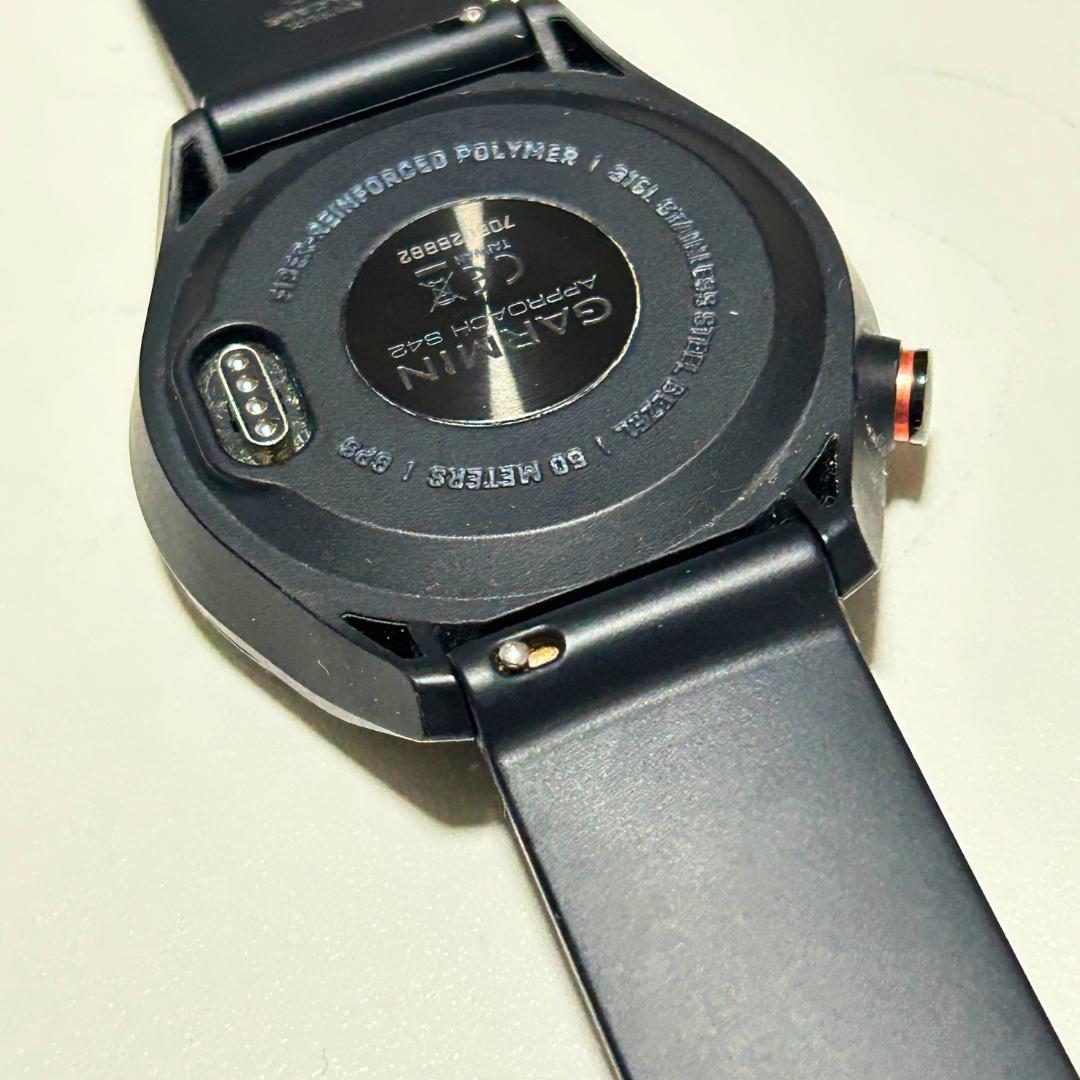 【美品✨】GARMIN APPROACH S42 GPS ゴルフウォッチ