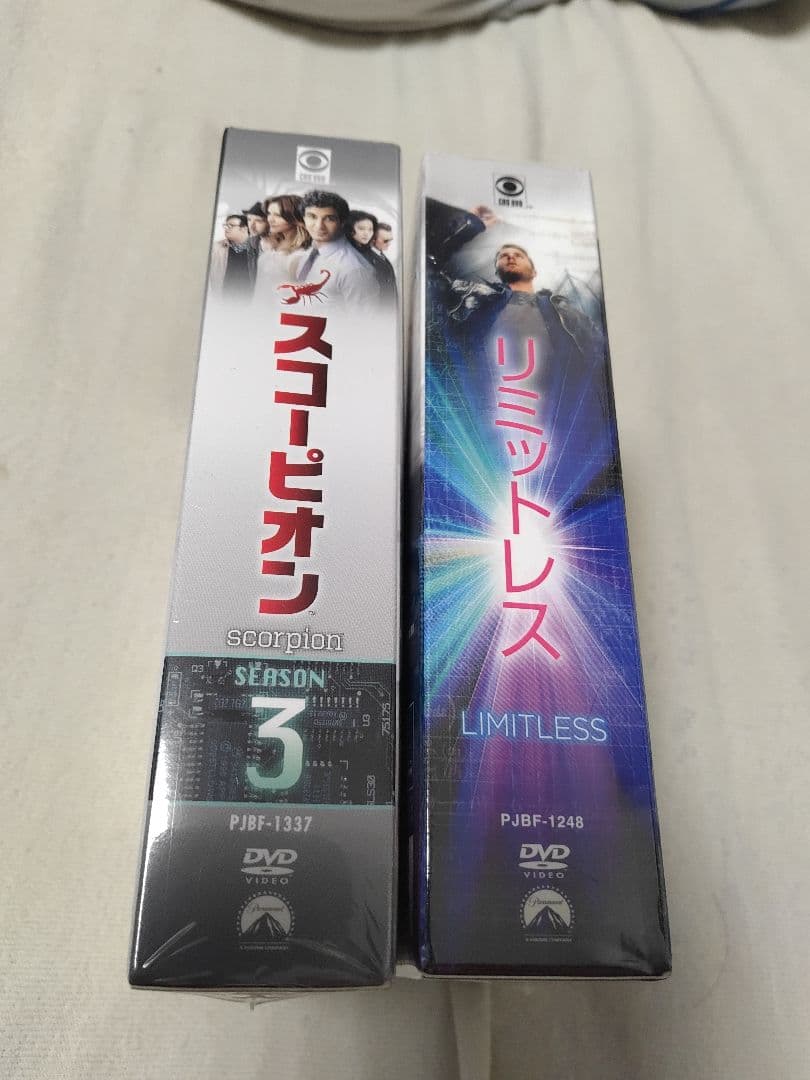 新品未開封リミットレス (11枚組) スコーピオン シーズン3 (12枚組)