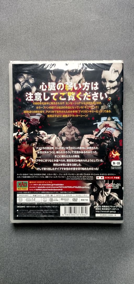 【洋画DVD】アメリカンギニーピッグ R-18 ホラー