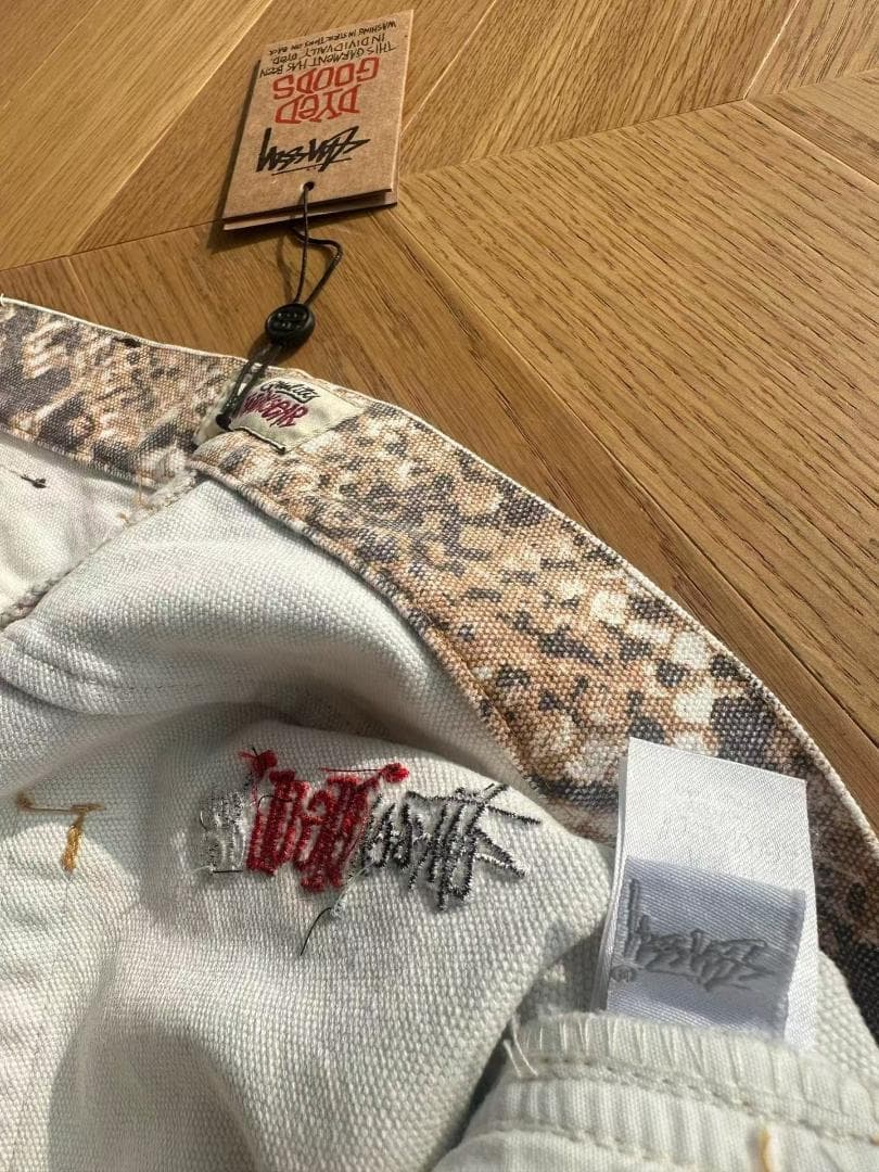 Stussy ステューシーFW24パイソン柄 デニムパンツM
