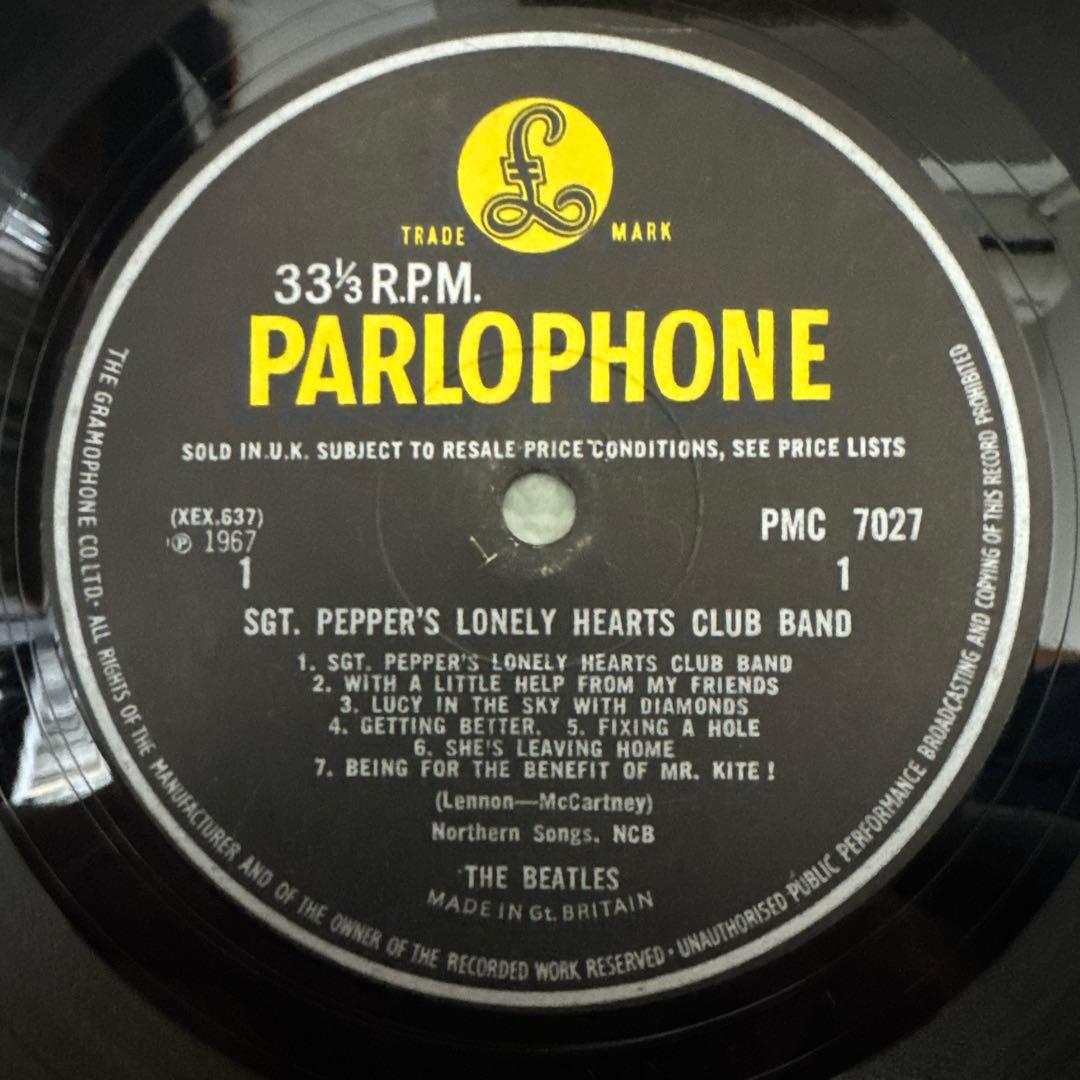 The Beatles LP アナログ レコード UK盤 ザ・ビートルズ