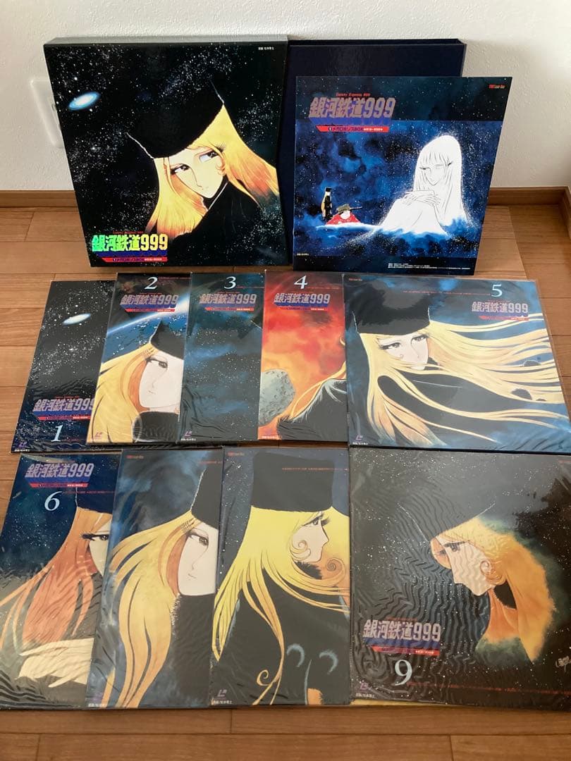 LD　未開封　銀河鉄道999　銀河漂流バイファム　3BOX　レーザーディスク