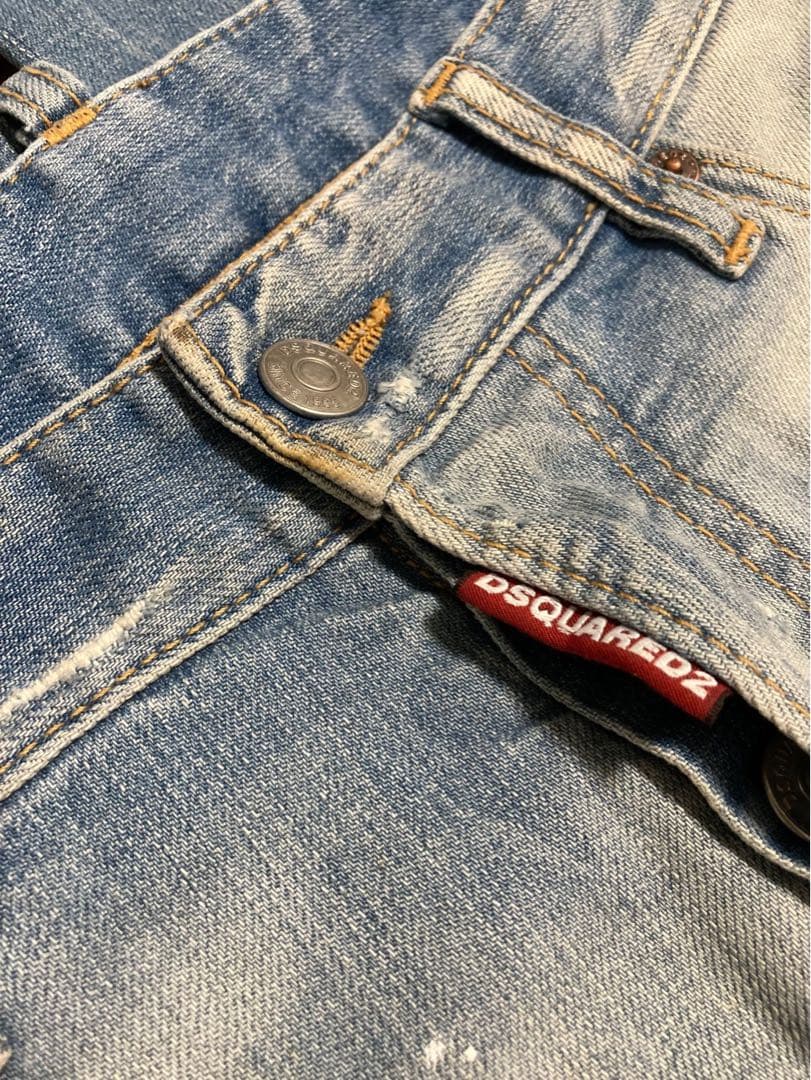 [DSQUARED2] 14AW SLIM JEAN スリムデニムパンツ 44