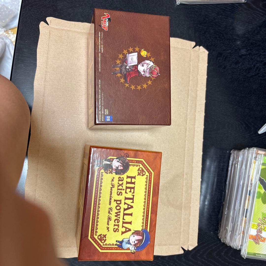 【難あり】　ヘタリア　キャラクターCD BOX 帯あり