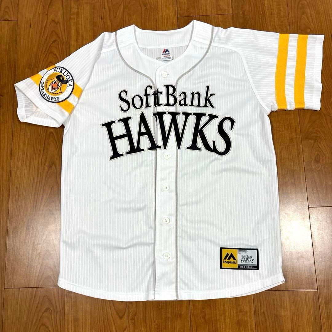 周東佑京　福岡ソフトバンクホークス　公式ハイクオリティユニフォーム　Mサイズ