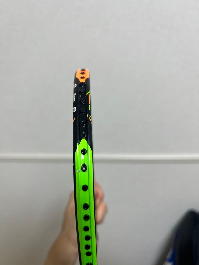 バドミントン デュオラ10 グリーン オレンジ