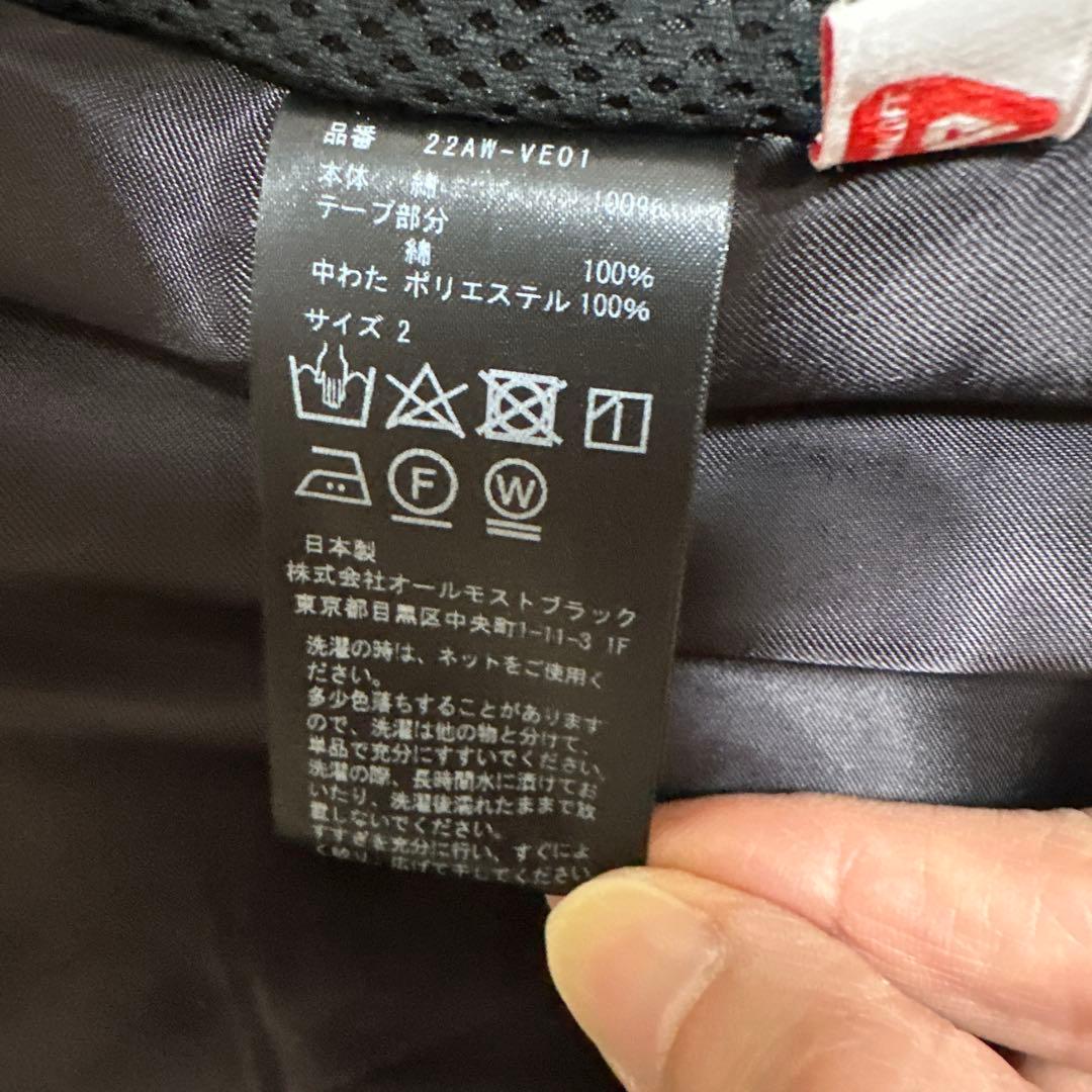 ALMOSTBLACK オールモストブラック　インサレーション ベスト