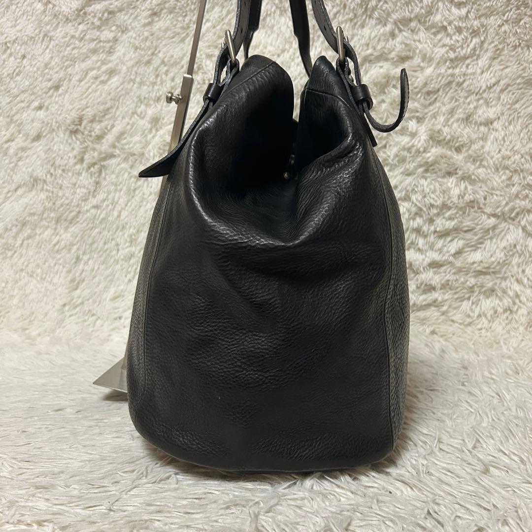 未使用級✨フェリージ 1183 トートバッグ　ビジネスバッグ　レザー　ブラック