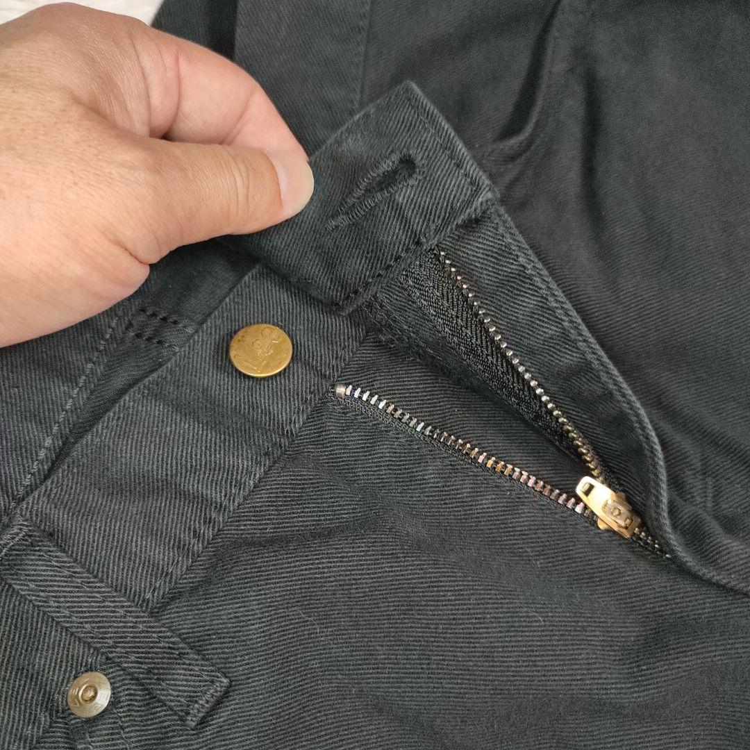 ご*ら様 Lee W31 フレアデニム ブーツカット ベルボトム ブラック 04