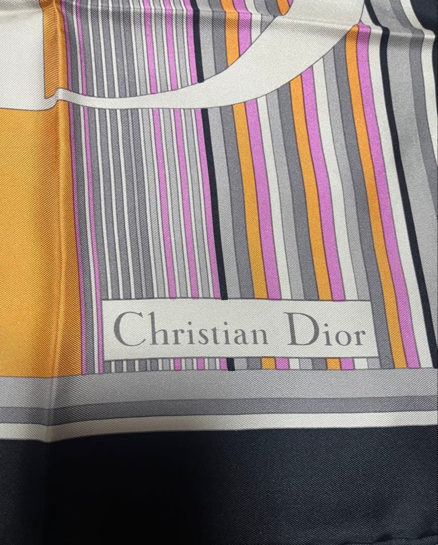 Christian Dior ディオール ヴィンテージ シルクスカーフ