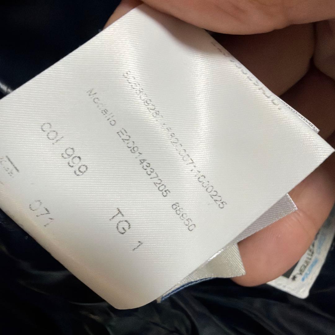 モンクレール ダウンベスト BANKER 美品 サイズ1 モンクレールジャパン