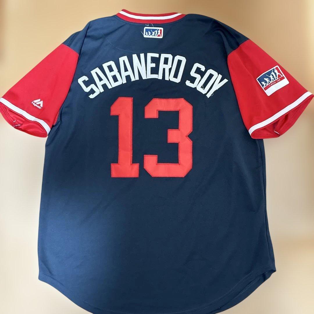 Majestic アトランタ・ブレーブス 13番SABANERO SOY 48