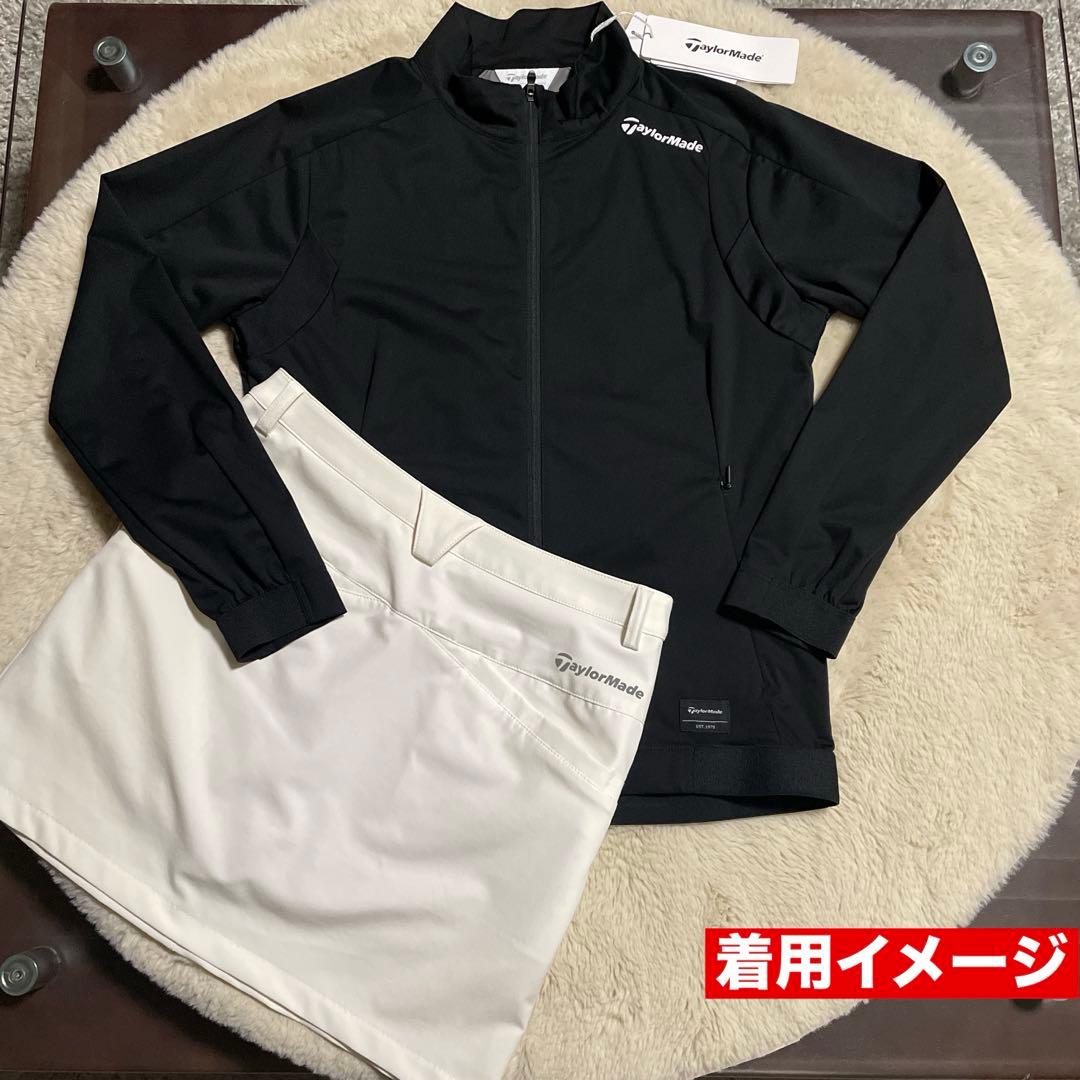テーラメイド　ゴルフジャケット　ストレッチ　撥水　防風　加工　M 黒【送料込み】