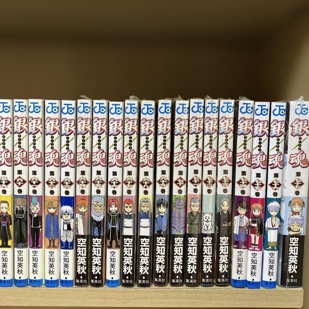 良品❗️未開封12冊❗️送料無料❗️銀魂全巻1〜77巻 空知英秋