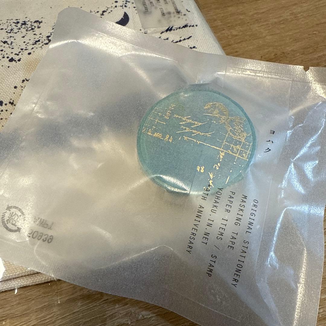 文具女子博　ヨハク ノベルティ トートバッグ　マスキングテープ