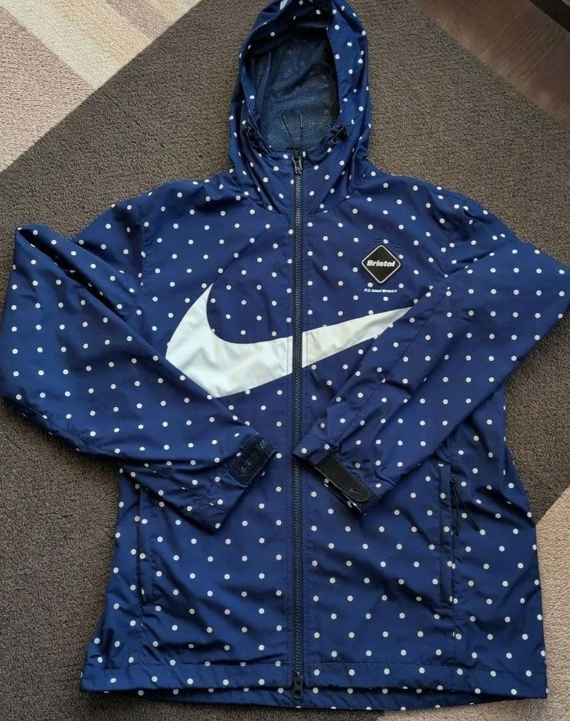 FCRB NIKE×POLKA DOT JACKET ナイキ ブリストル