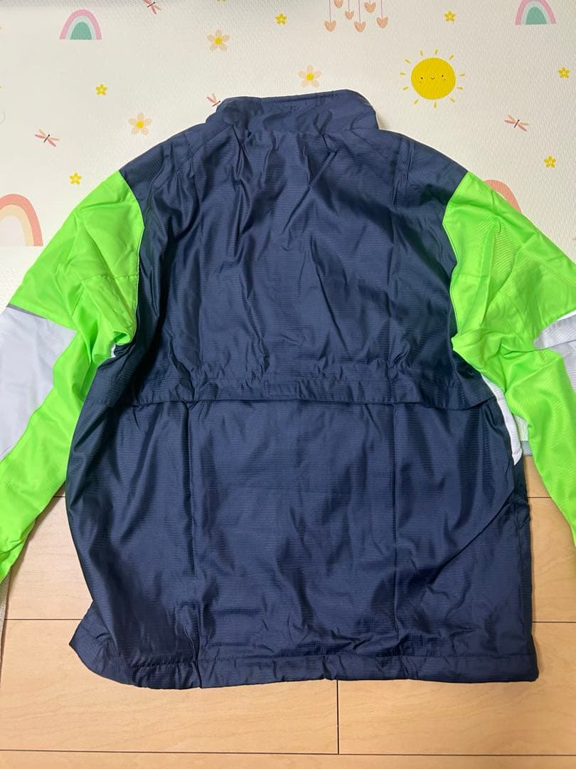 やっさん専用　【新品未使用】YONEXウインドブレーカーL/ライムグリーン