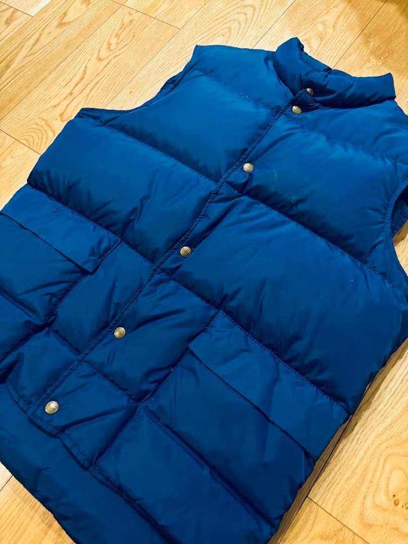 激レア 80s 縦型ポケット USA製 L.L.Bean ダウンベスト