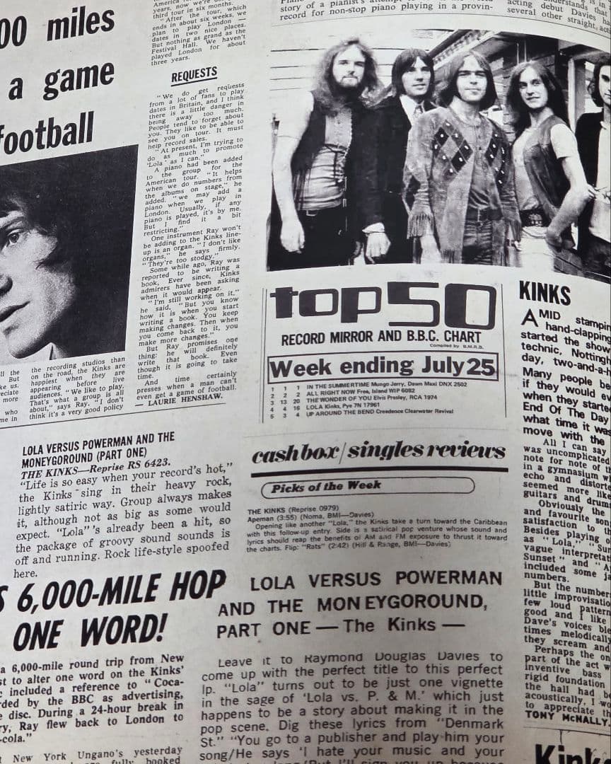 洋楽 The Kinks Lola Versus Powerman Deluxe