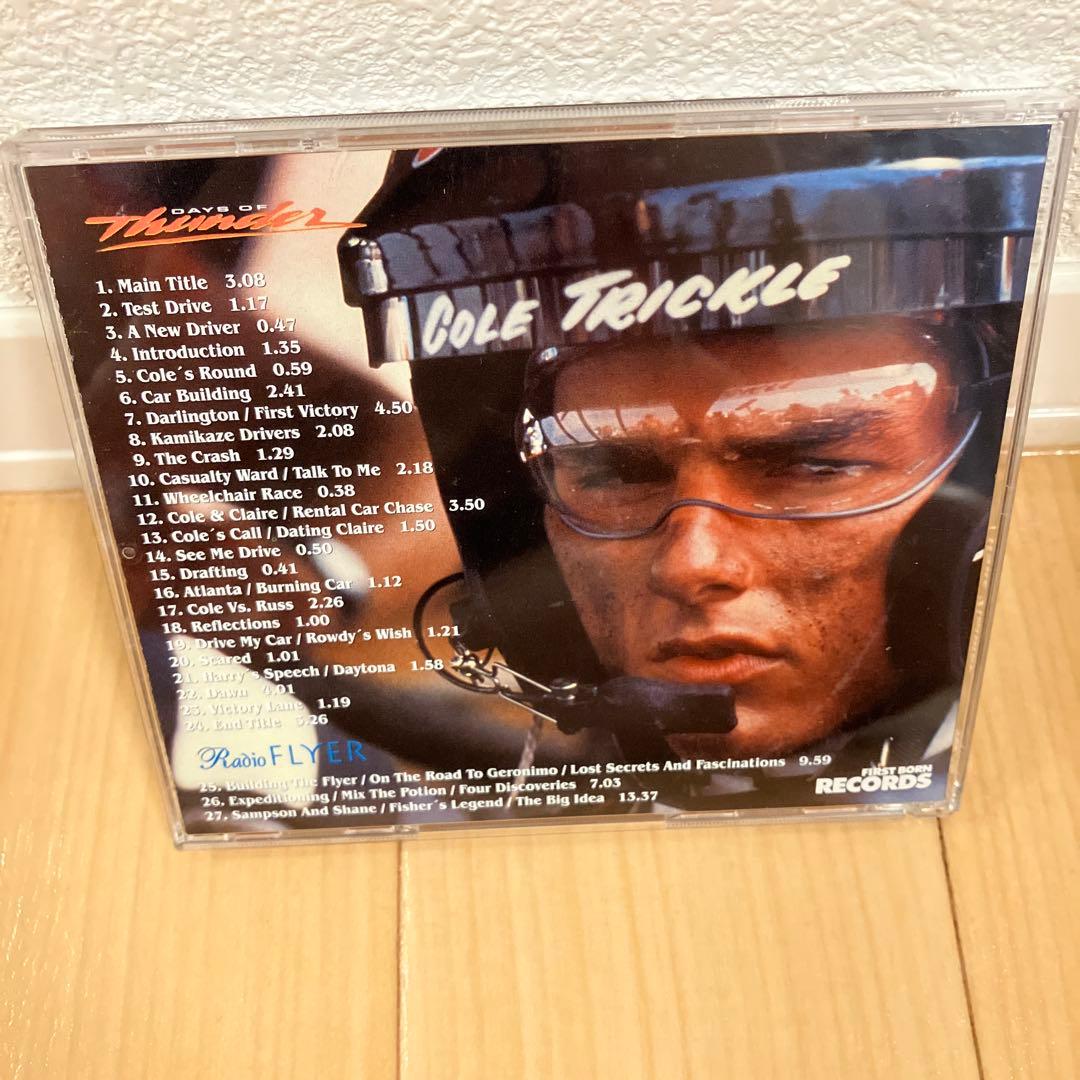 【廃盤　限定品】デイズオブサンダー　サントラ　スコア　ハンズジマー　トムクルーズ