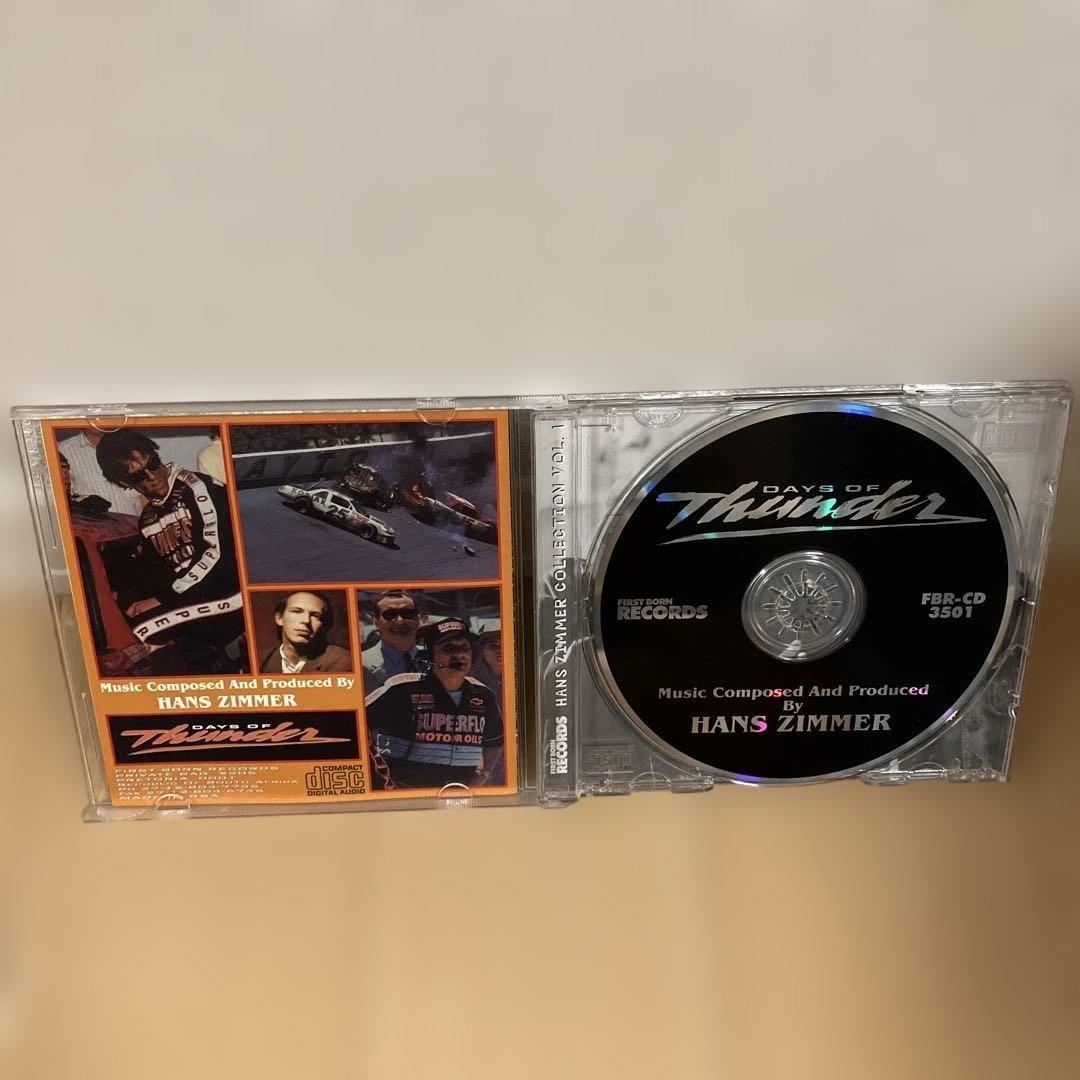 【廃盤　限定品】デイズオブサンダー　サントラ　スコア　ハンズジマー　トムクルーズ